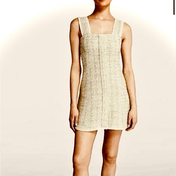 NWT House of Harlow 1960 Tweed Mini Dress size XL fall winter casual dressy - Picture 2 of 16